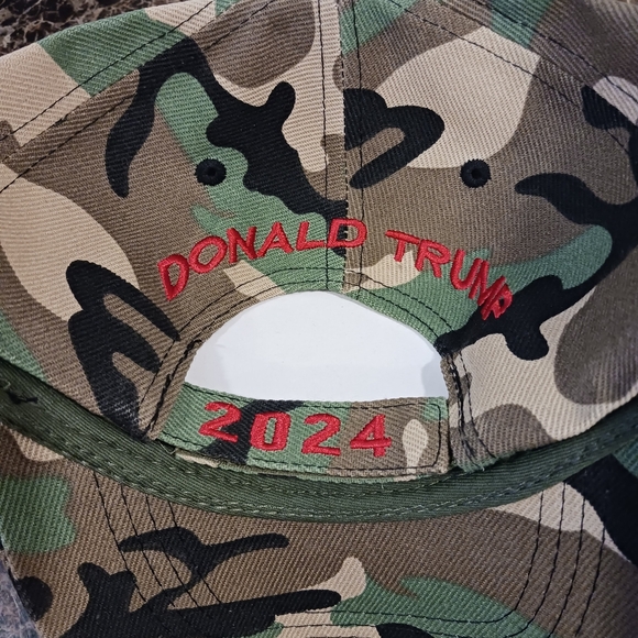 Trump Take America Back 2024 Camo-Hunting Baseball Cap/Hat - Picture 4 of 5